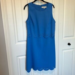 Loft Cobalt blue shift dress